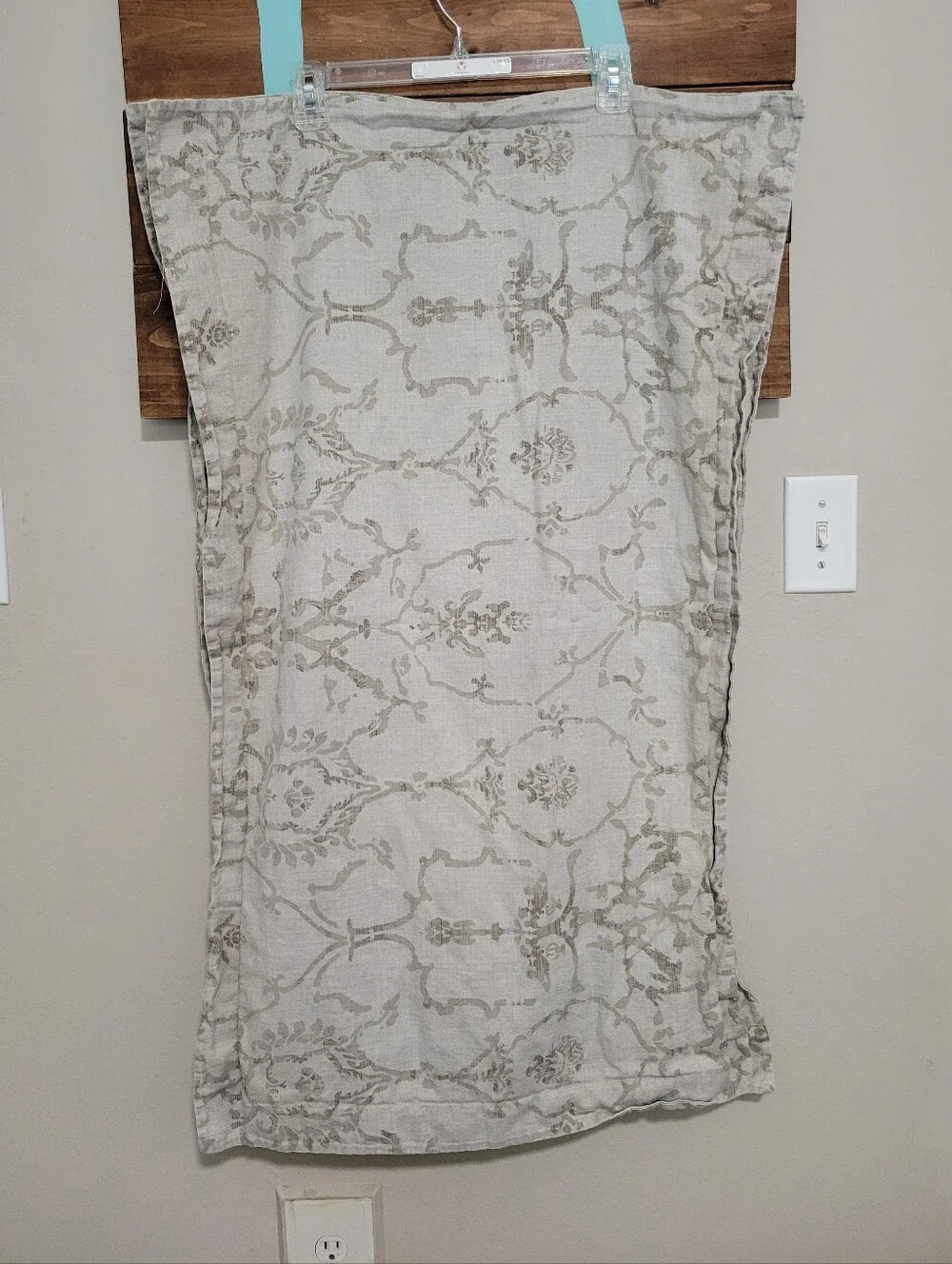 Restoration Harbware Vintage Trellis Pillow Shams Set Of 2